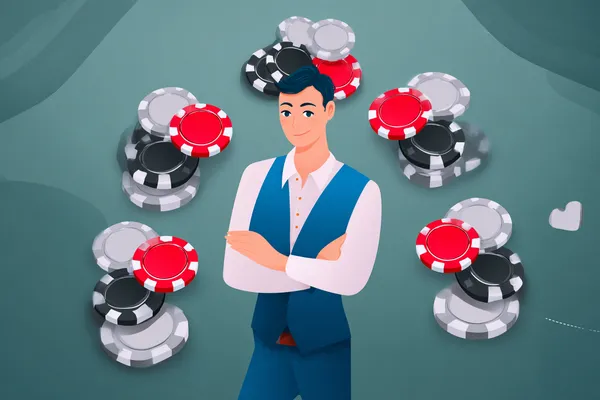 A bright, atmospheric shot of casino chips and bonus elements symbolizing special app-only rewards at 7000BET.